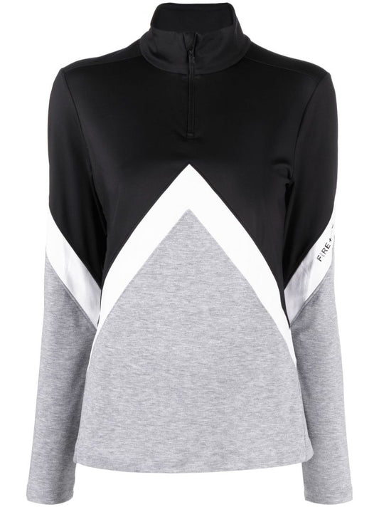 Grey Estella High-neck Sweater