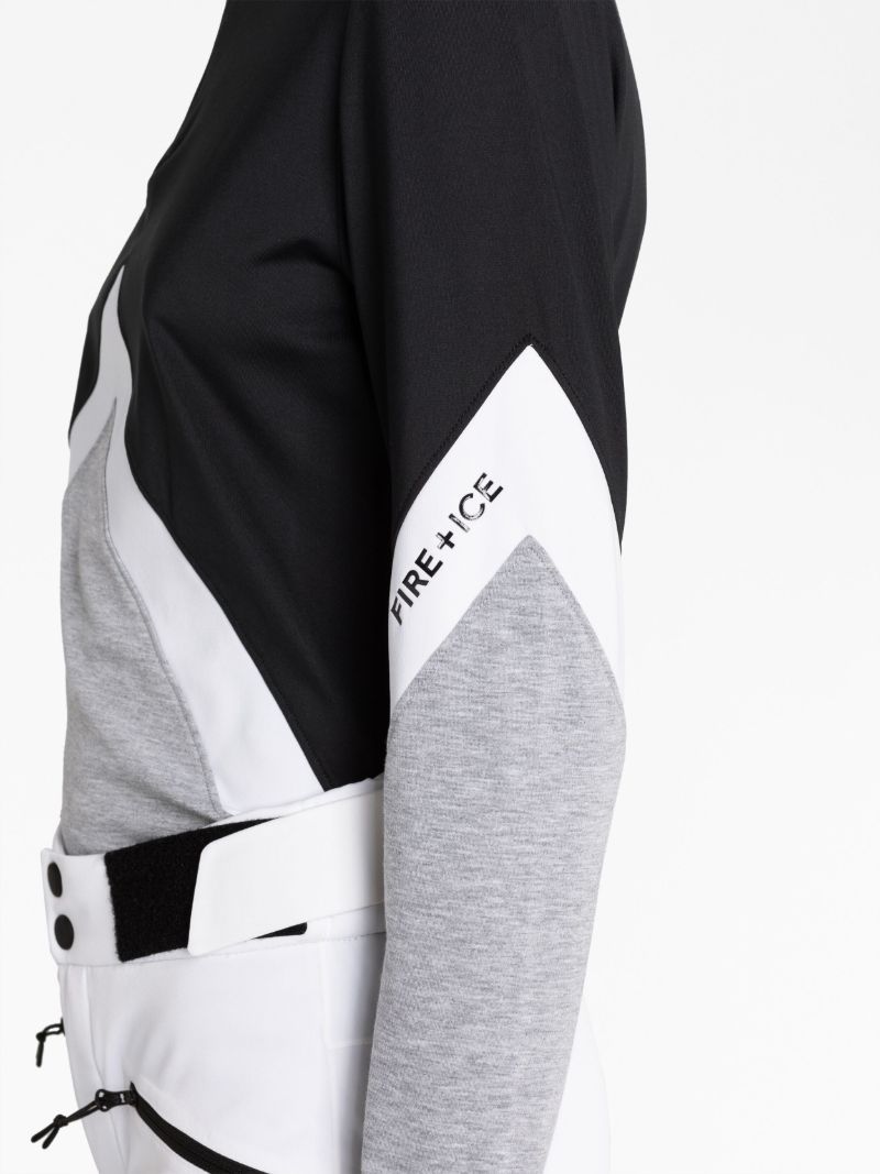Grey Estella High-neck Sweater