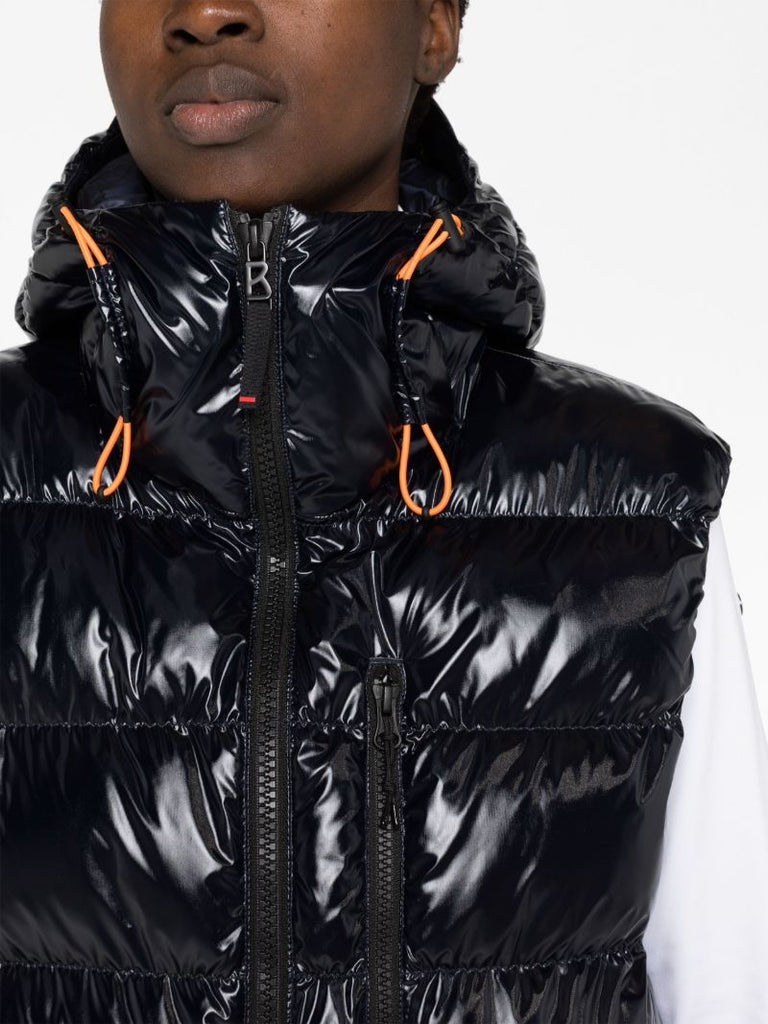 Black Naima Quilted Gilet
