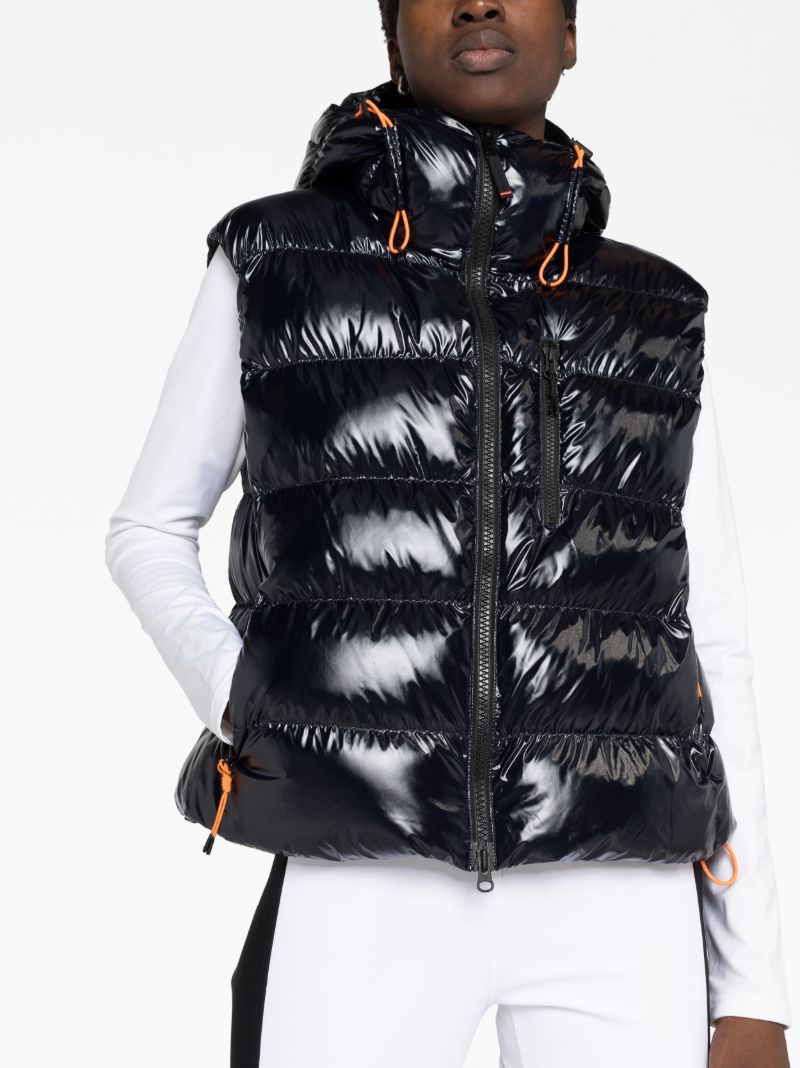 Black Naima Quilted Gilet