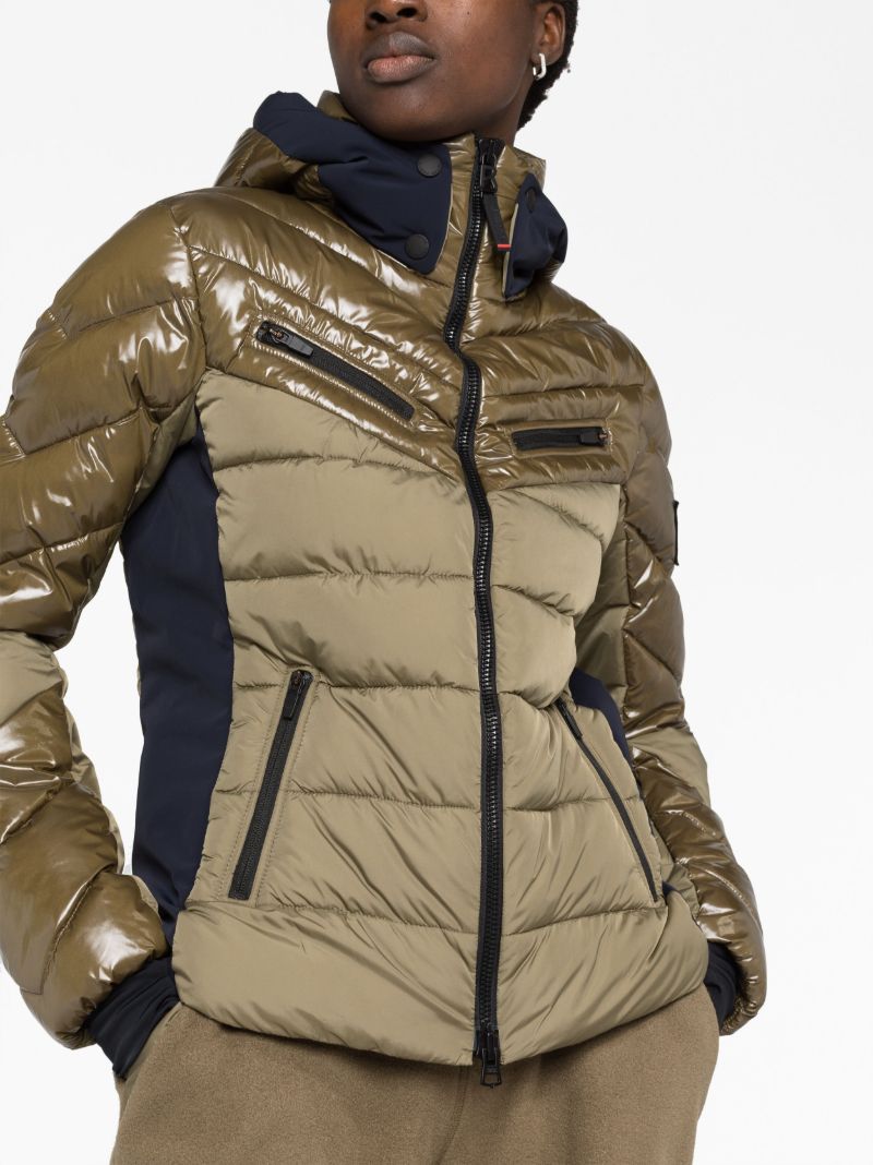 Green Farina Quilted Jacket