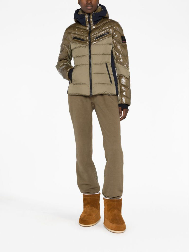 Green Farina Quilted Jacket