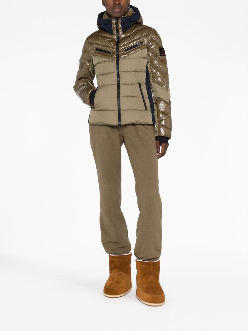 Green Farina Quilted Jacket