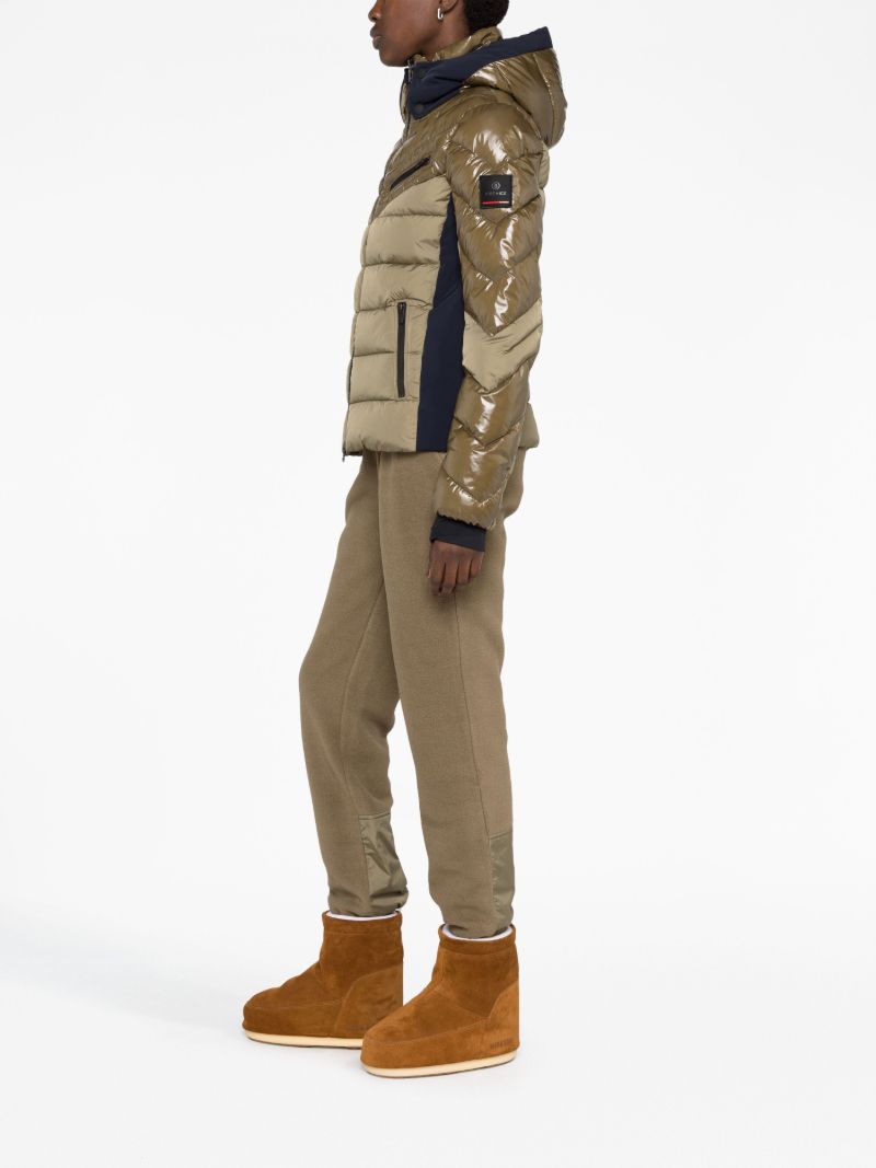 Green Farina Quilted Jacket