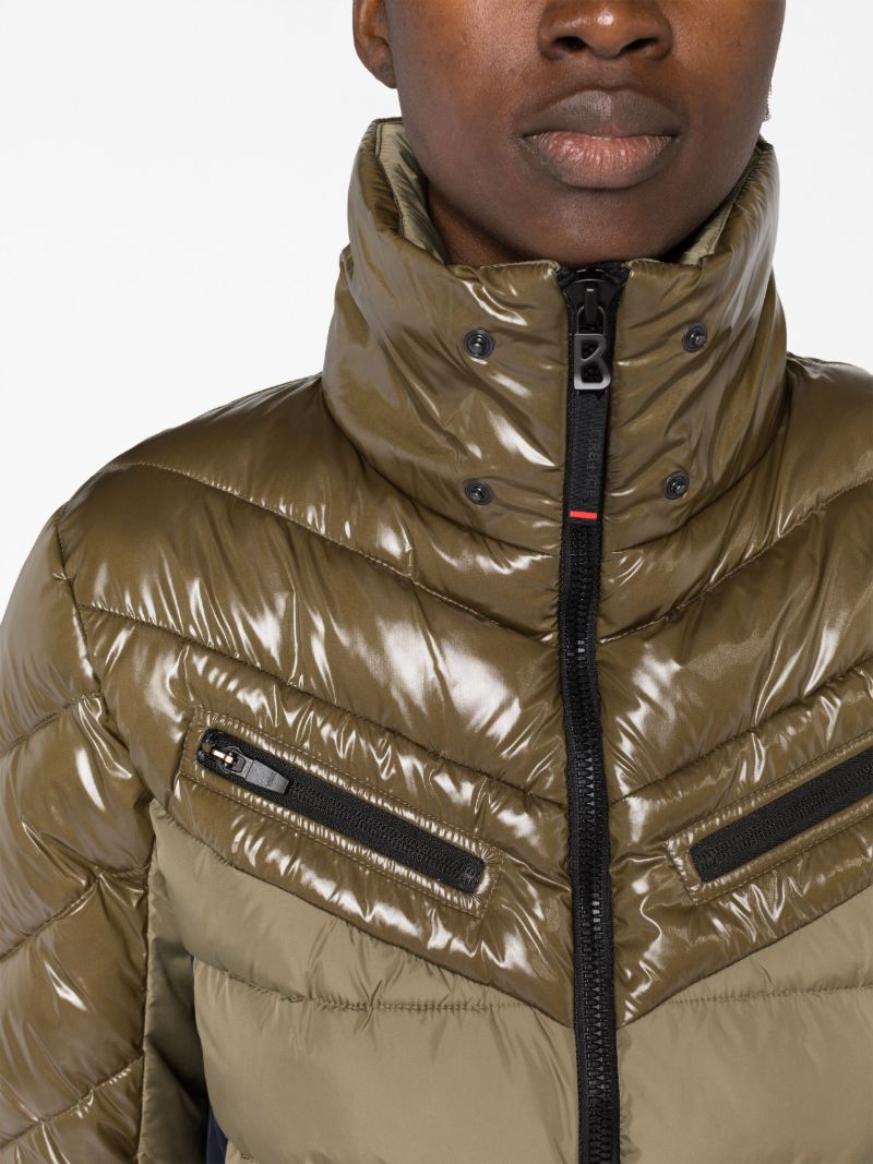 Green Farina Quilted Jacket
