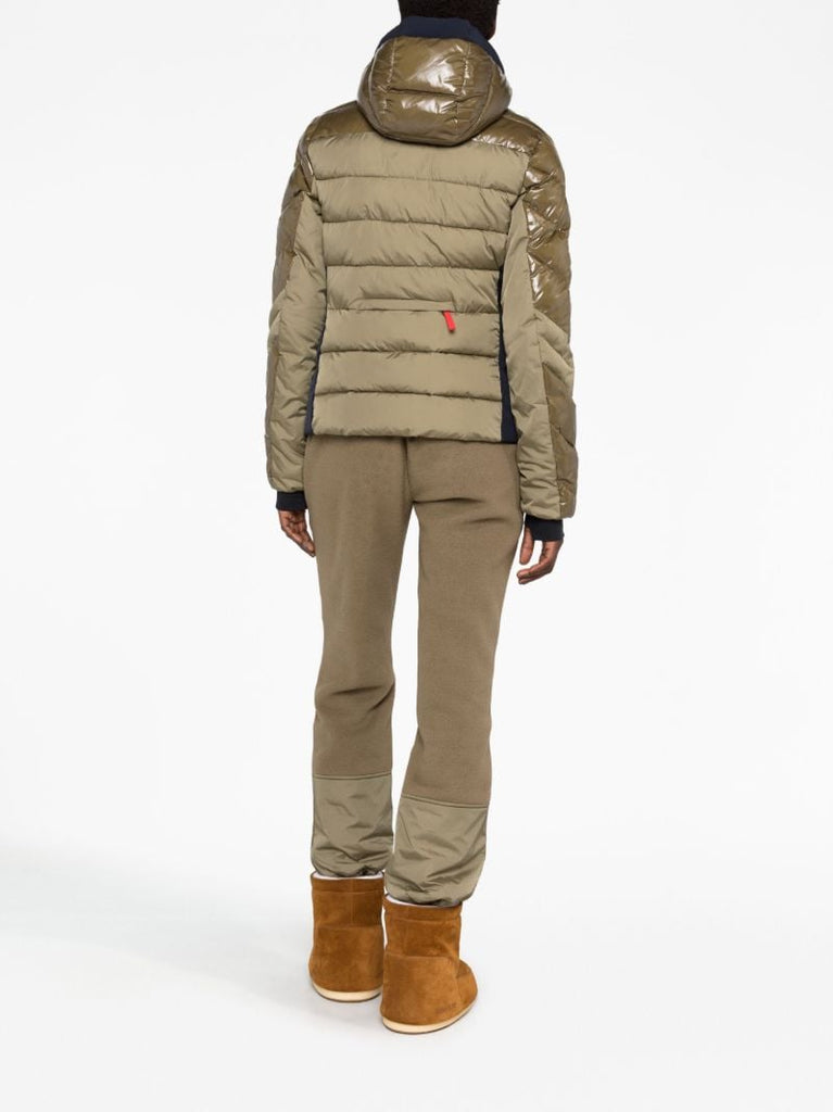 Green Farina Quilted Jacket