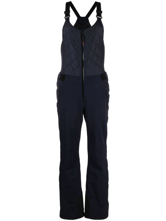Blue Ivie2-t Quilted Salopettes