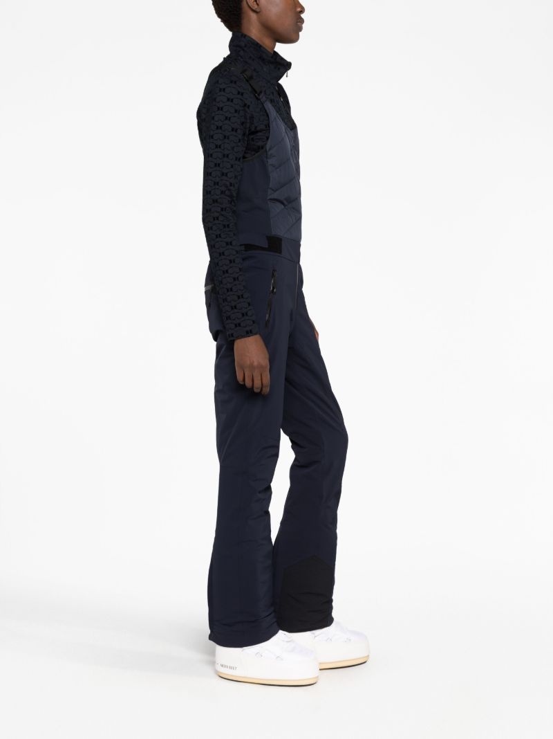 Blue Ivie2-t Quilted Salopettes