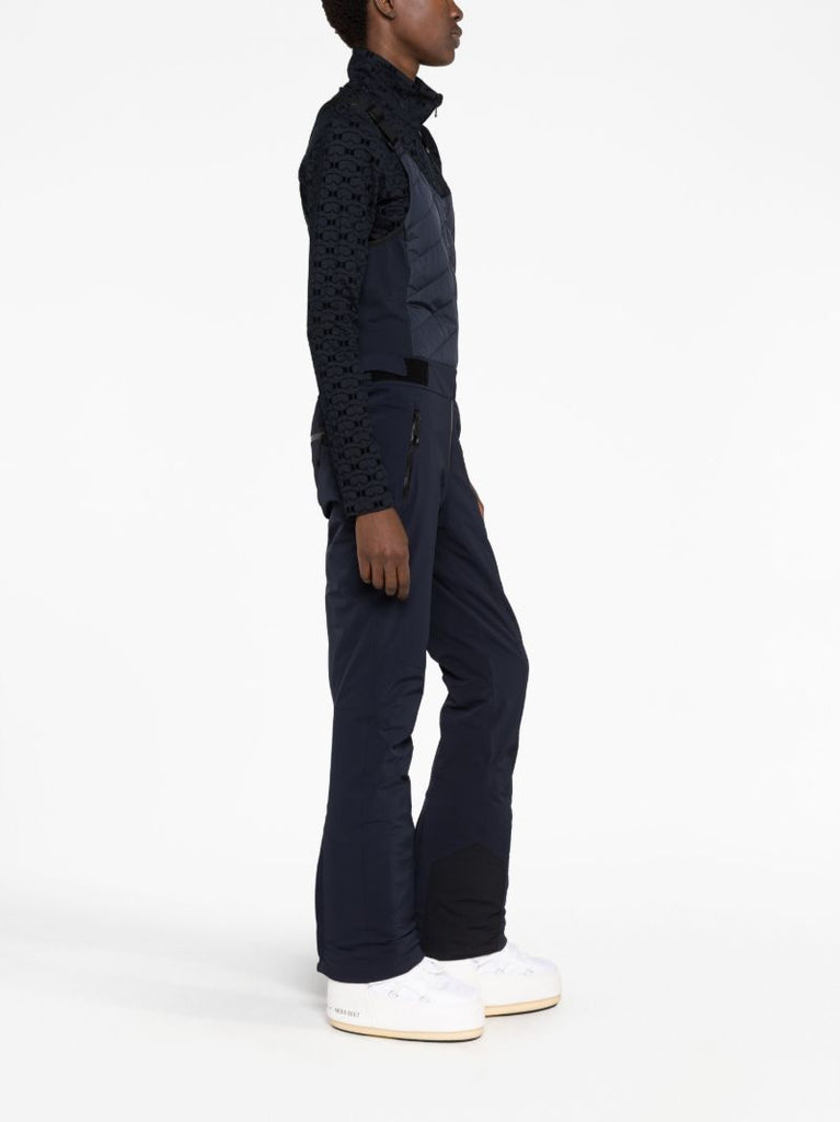 Blue Ivie2-t Quilted Salopettes