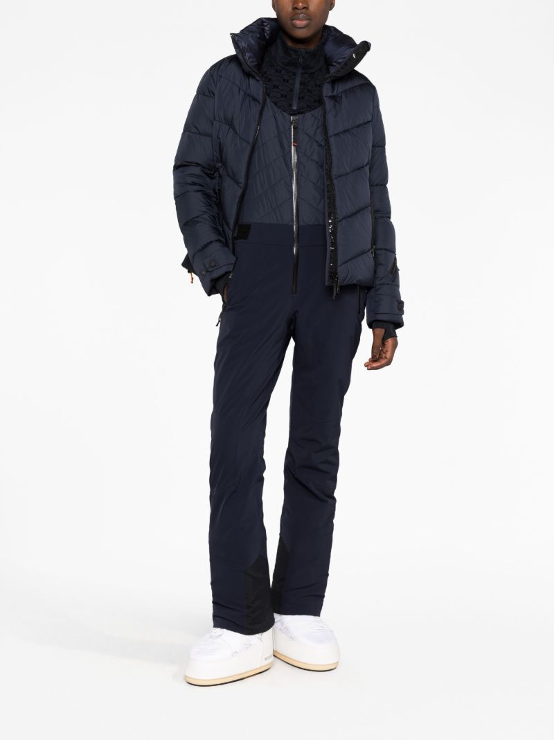 Blue Ivie2-t Quilted Salopettes