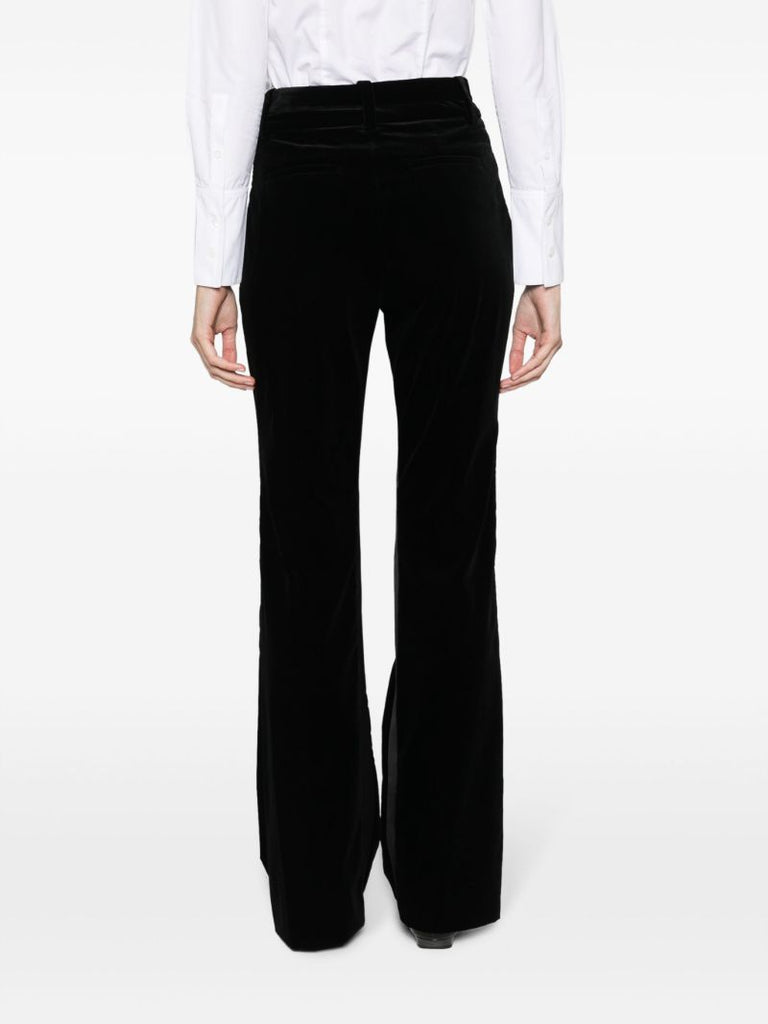 Marie Velvet Flared Trousers