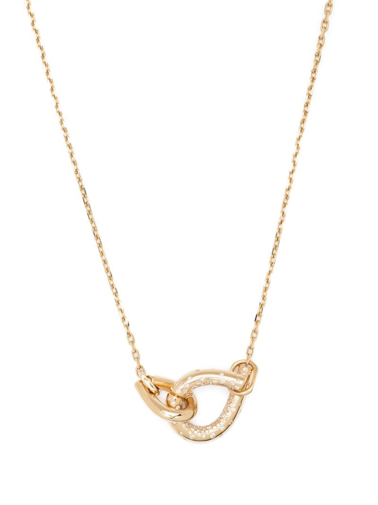 18k Yellow Gold Oera Diamond Necklace