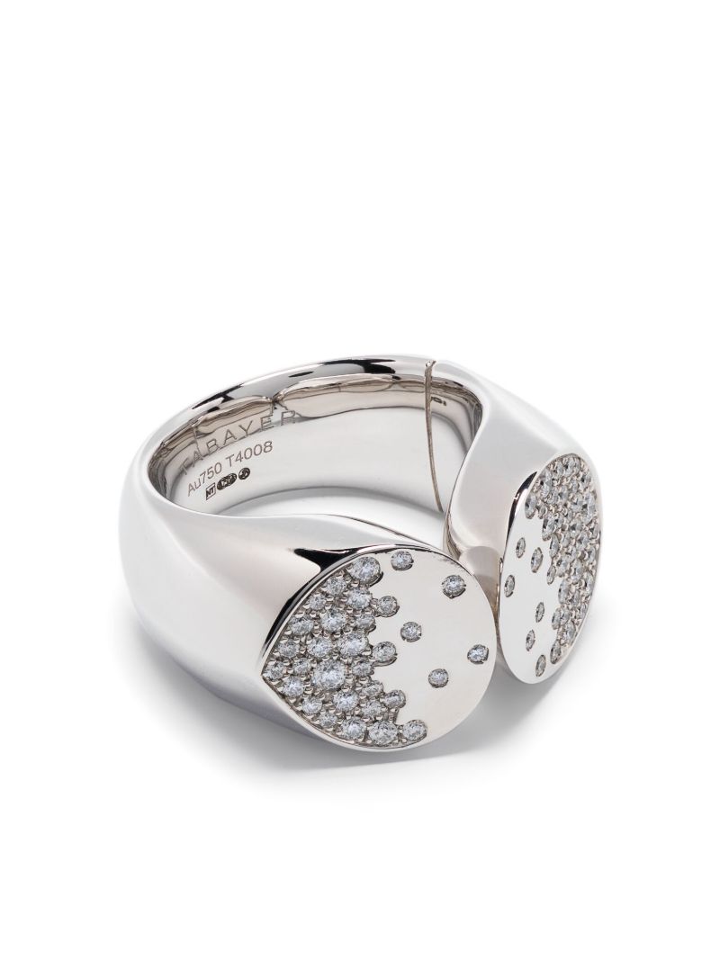 18k White Gold Oera Diamond Ring