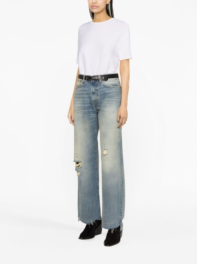 Blue Wayne Wide-leg Jeans