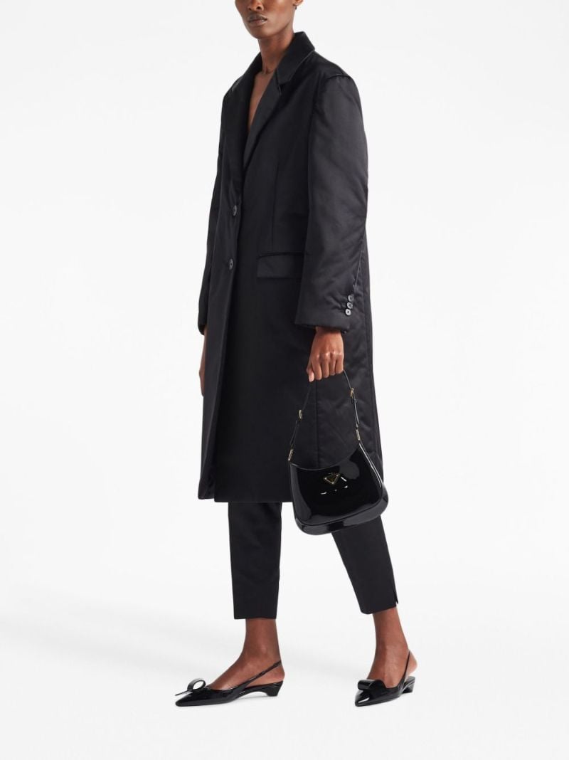 Black Cleo Leather Shoulder Bag