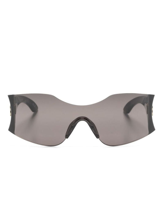 Hourglass Shield-frame Sunglasses
