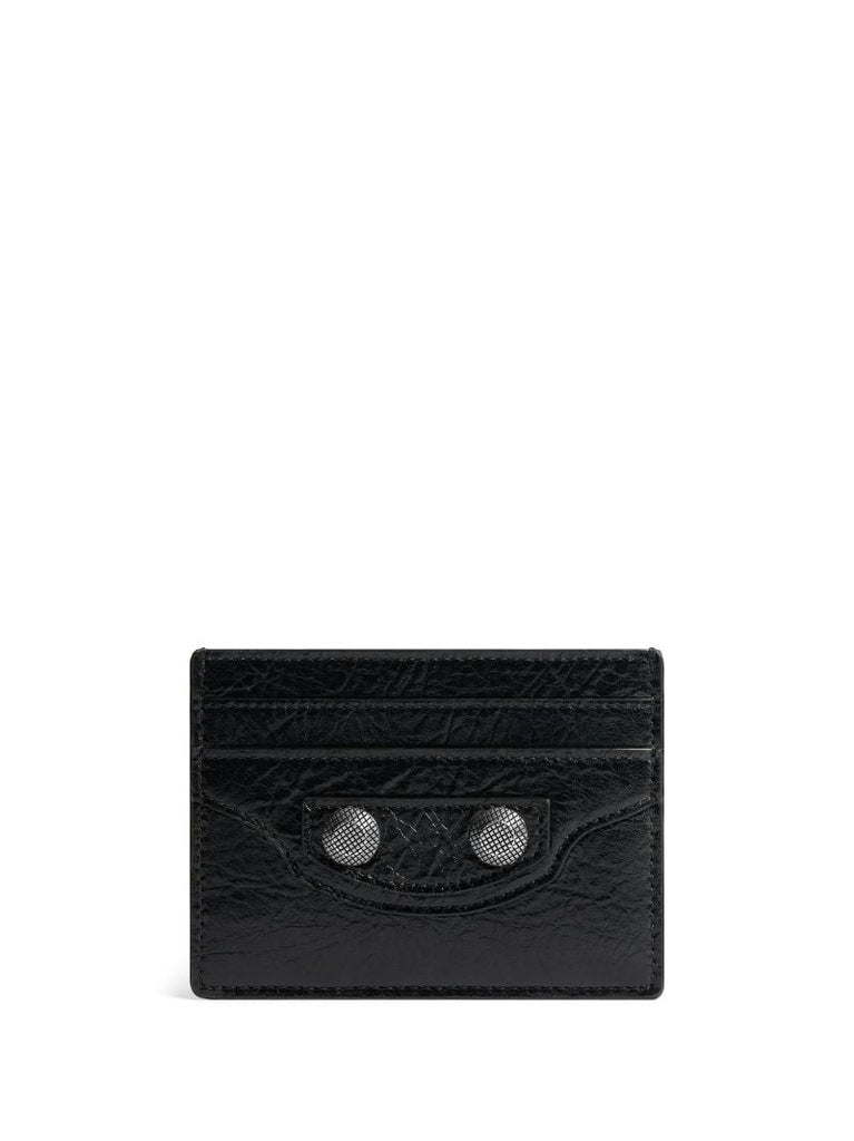 Black Le Cagole Leather Cardholder