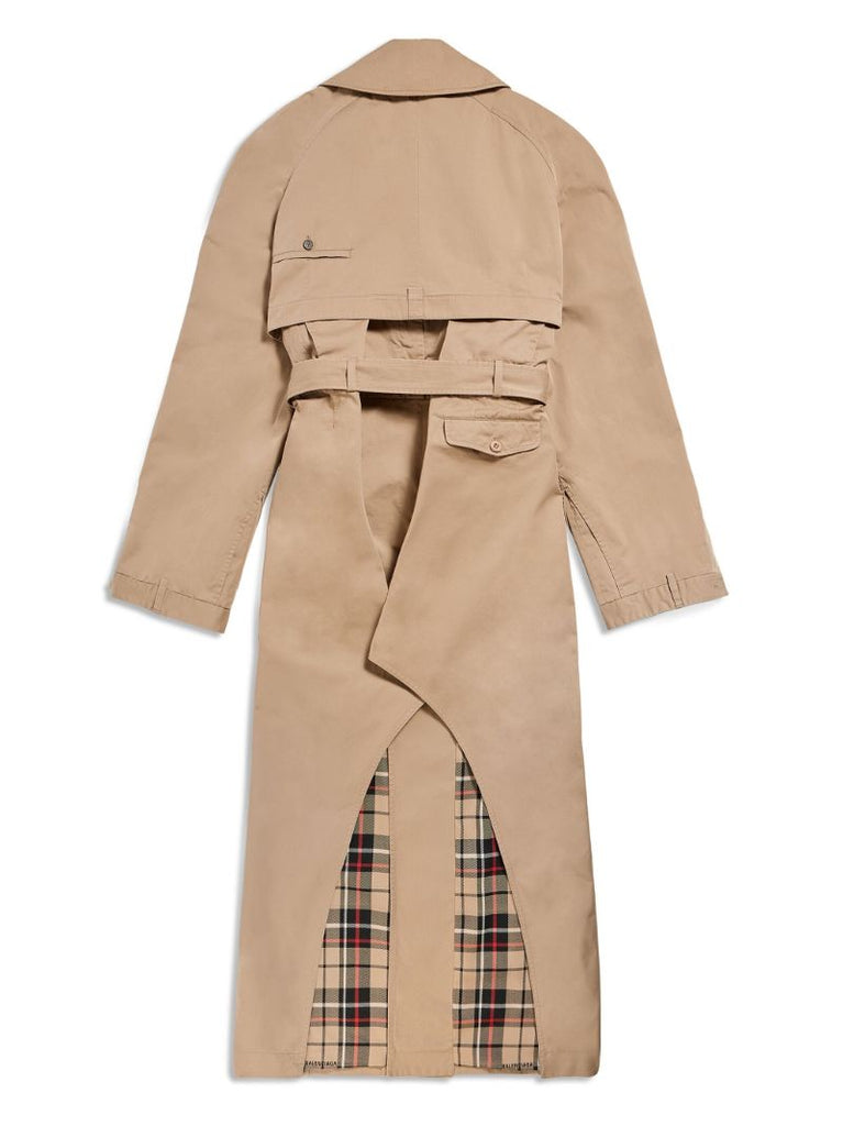 Neutral Deconstructed Trench Coat