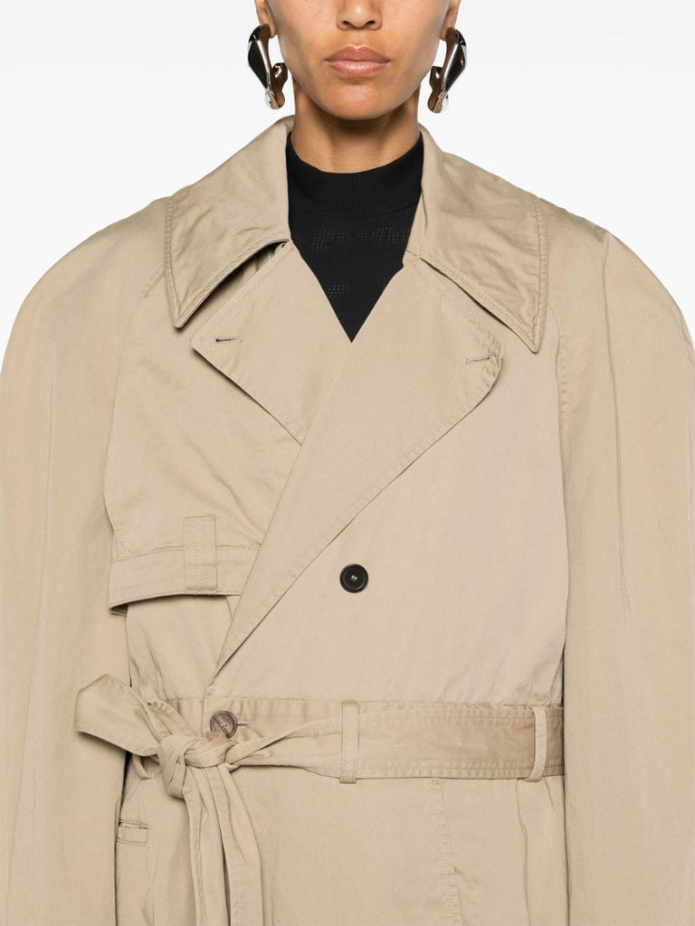 Neutral Deconstructed Trench Coat