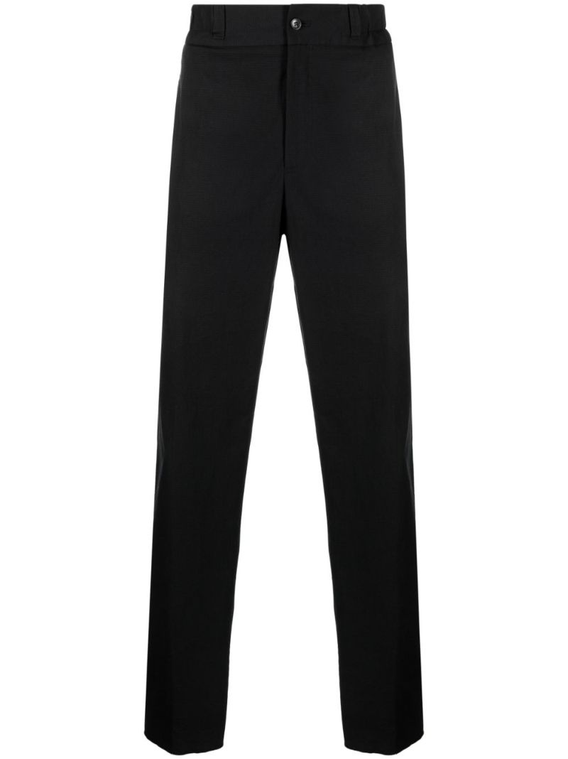 Black Straight-leg Trousers
