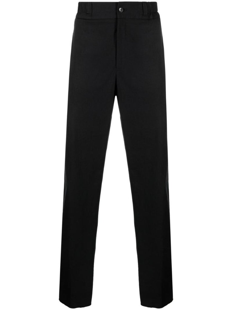 Black Straight-leg Trousers