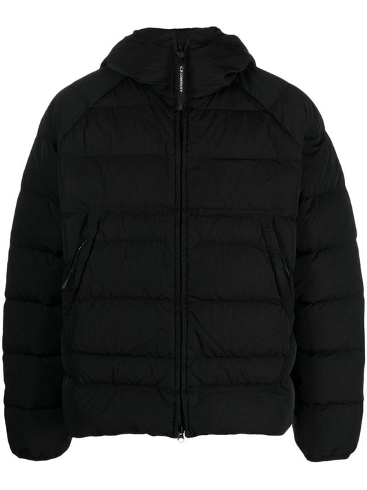 Black Eco-chrome R Goggle-detail Jacket