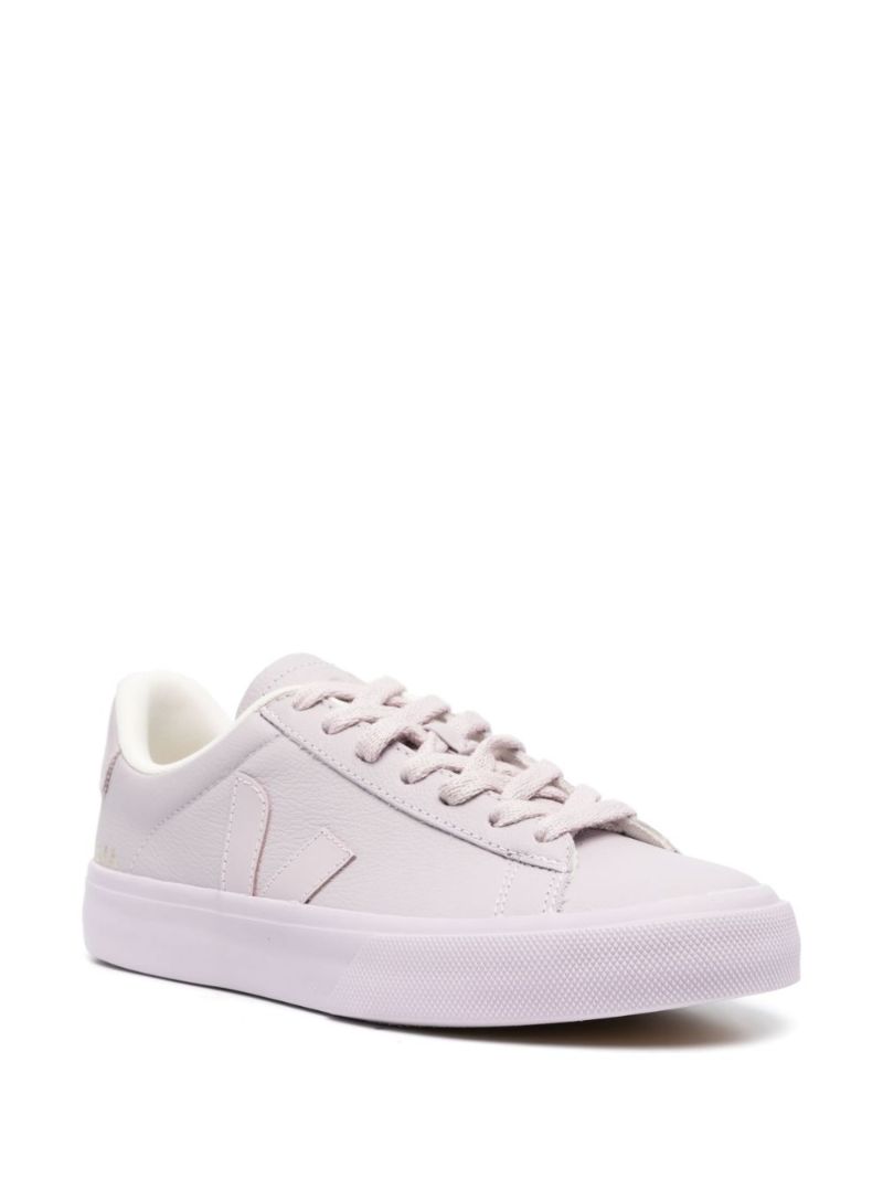 Purple V-10 Leather Sneakers