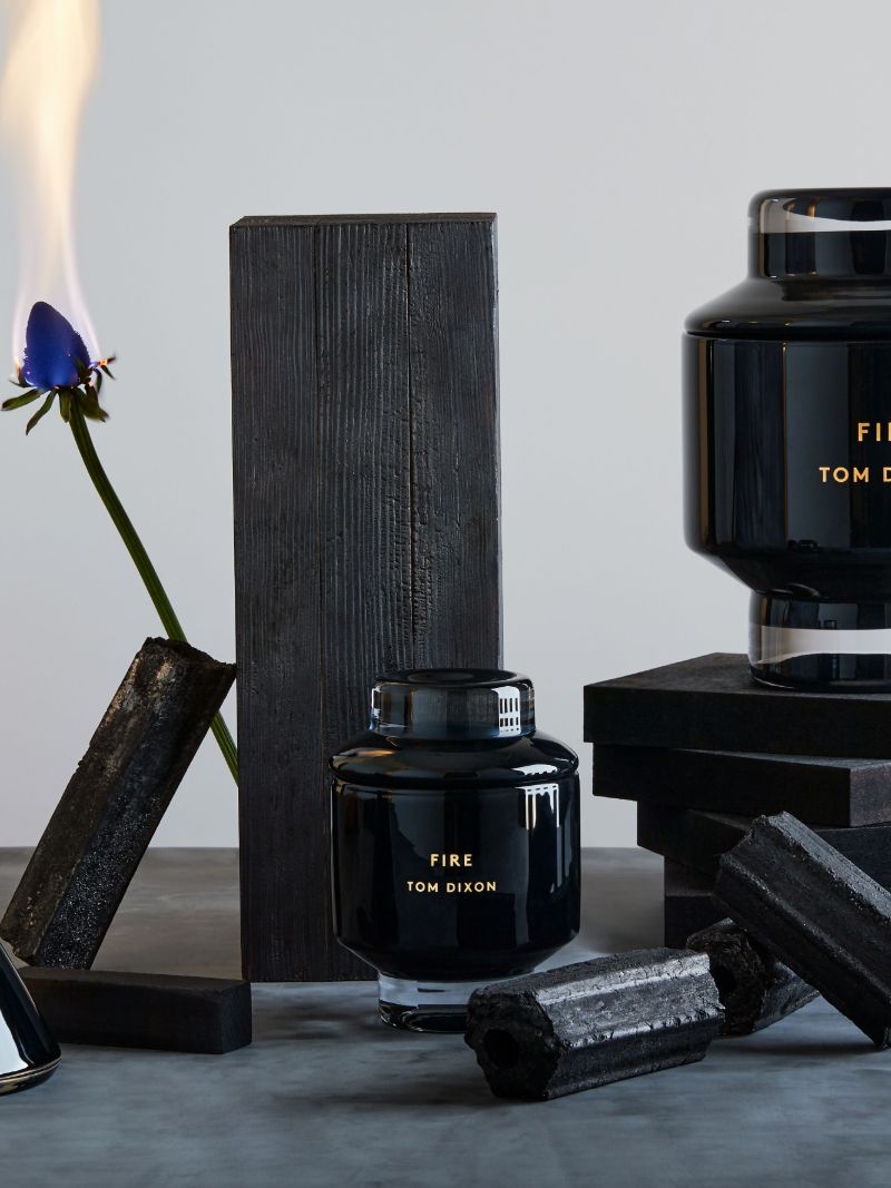 Black Fire Large Scented Candle