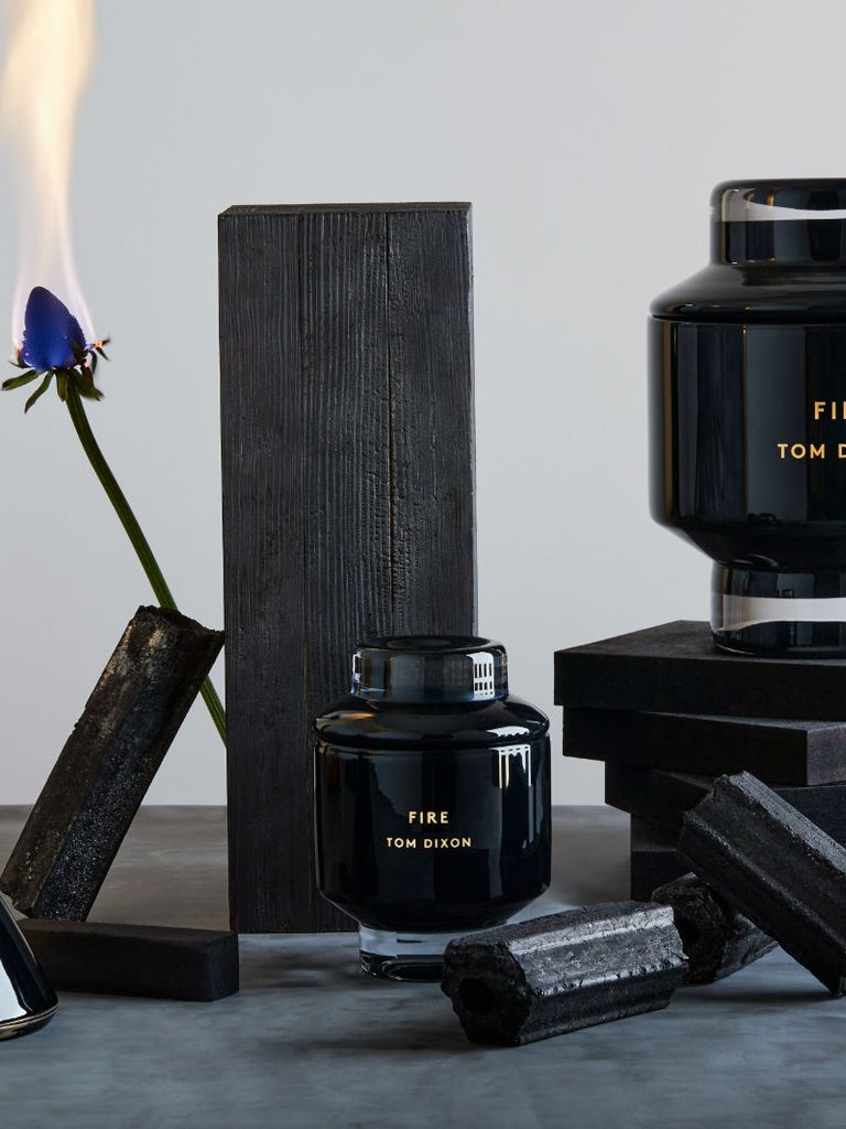 Black Fire Large Scented Candle