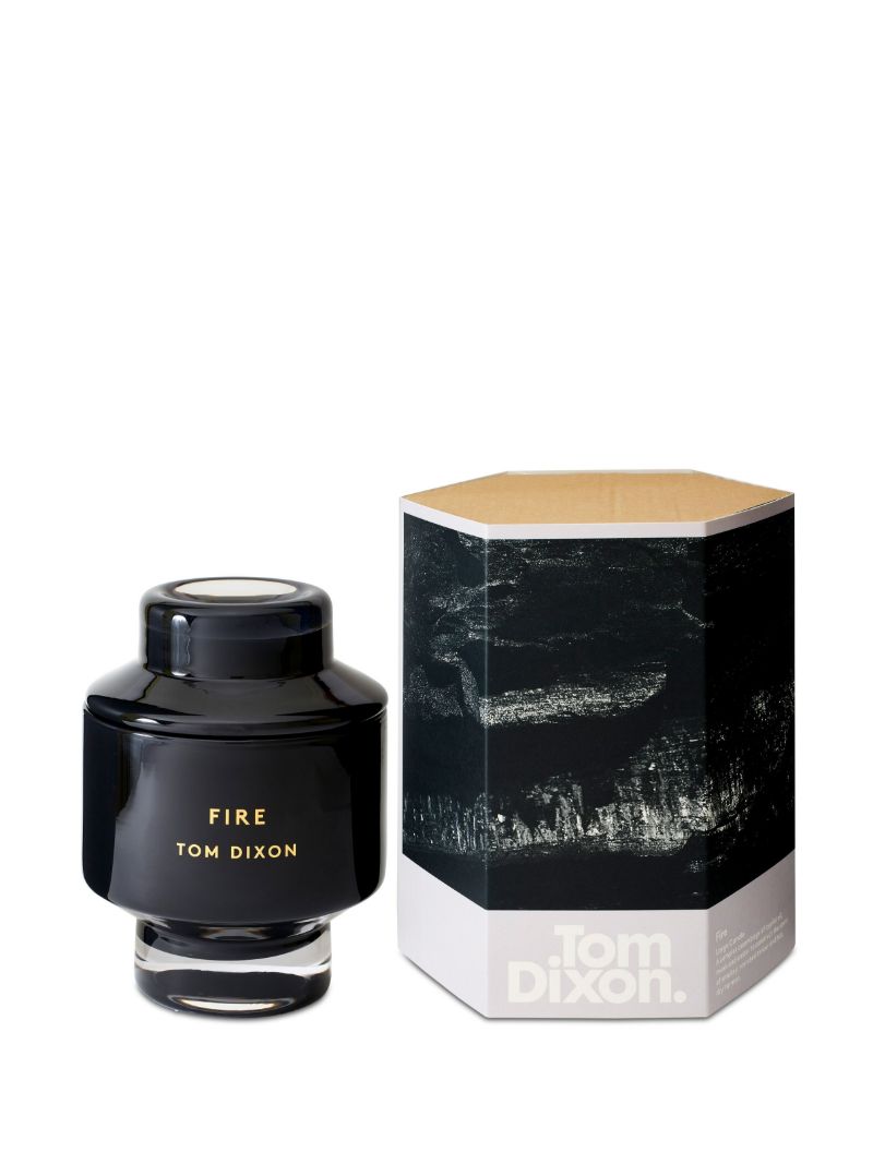 Black Fire Large Scented Candle