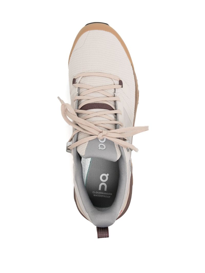 Neutral Cloundwander Low Top Sneakers