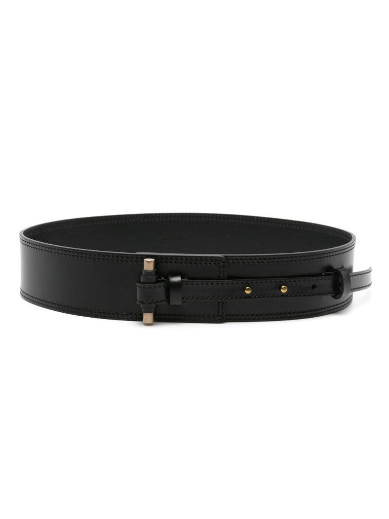 Black Vigo Leather Belt