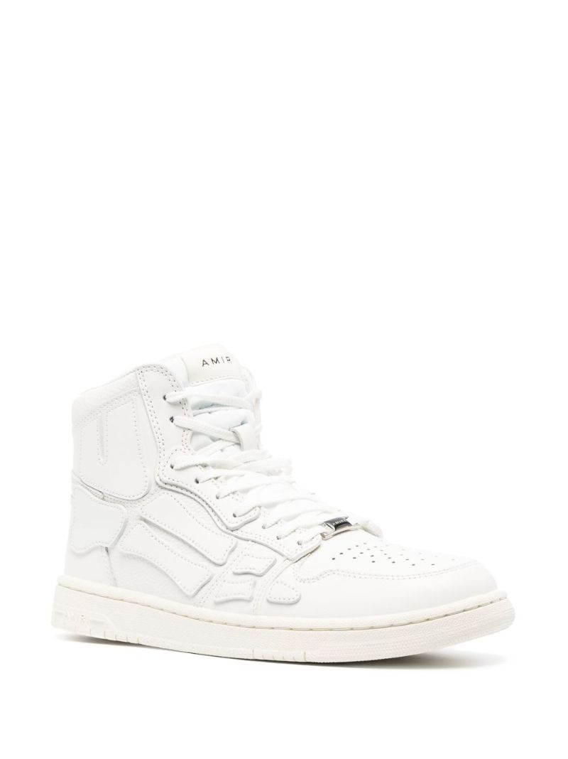 White Skel High-top Sneakers