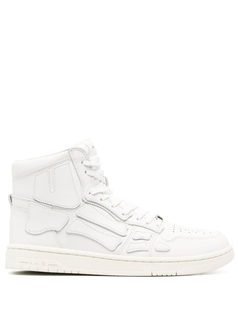 White Skel High-top Sneakers