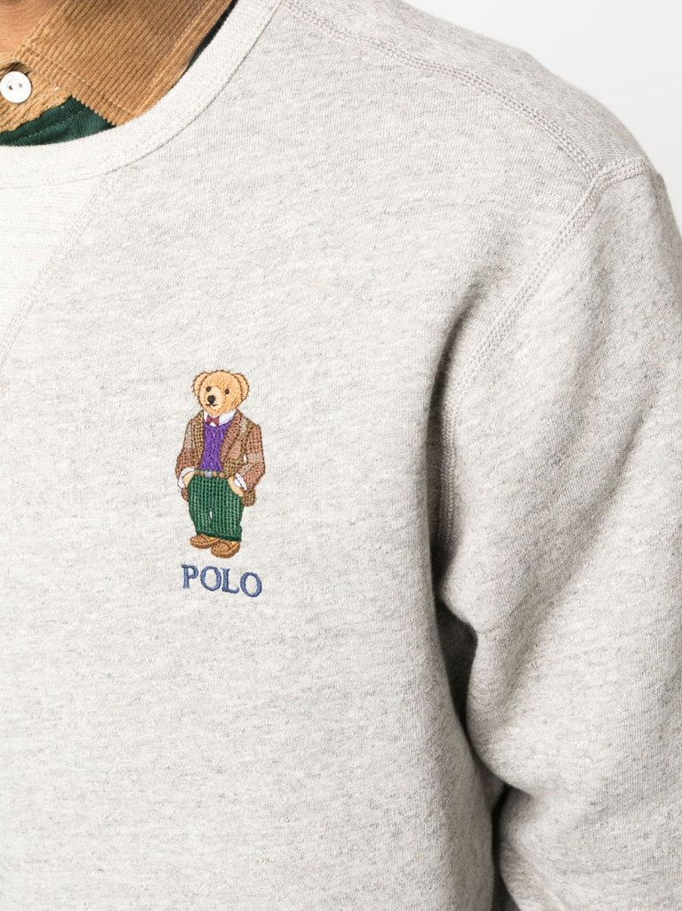 Grey Polo Bear Sweatshirt