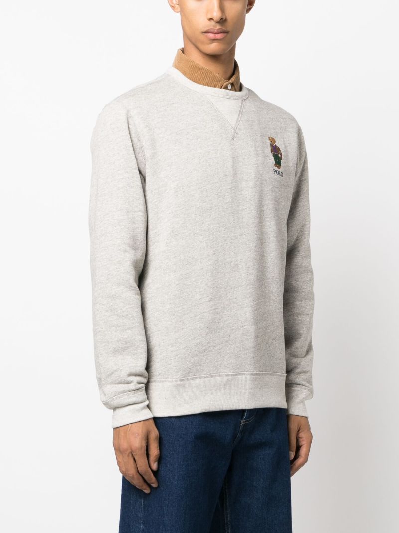 Grey Polo Bear Sweatshirt