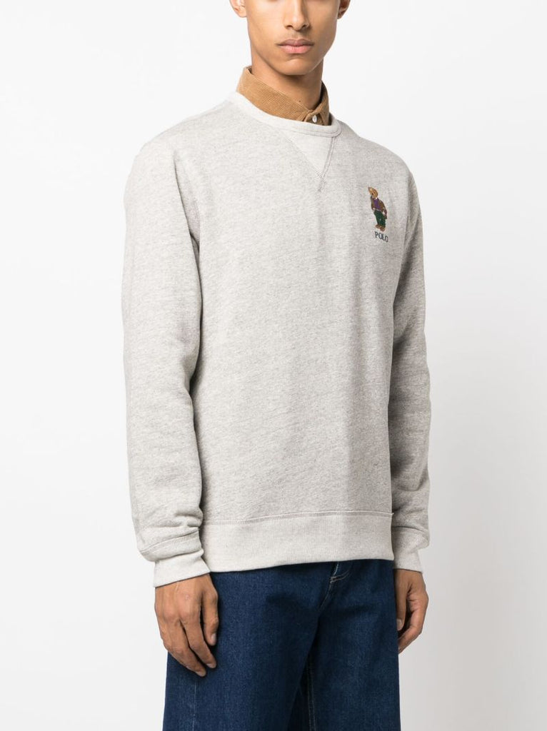 Grey Polo Bear Sweatshirt