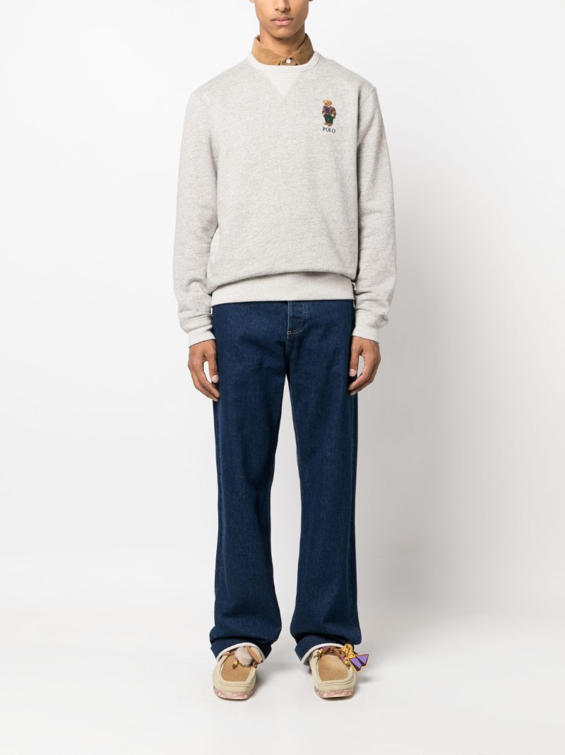 Grey Polo Bear Sweatshirt