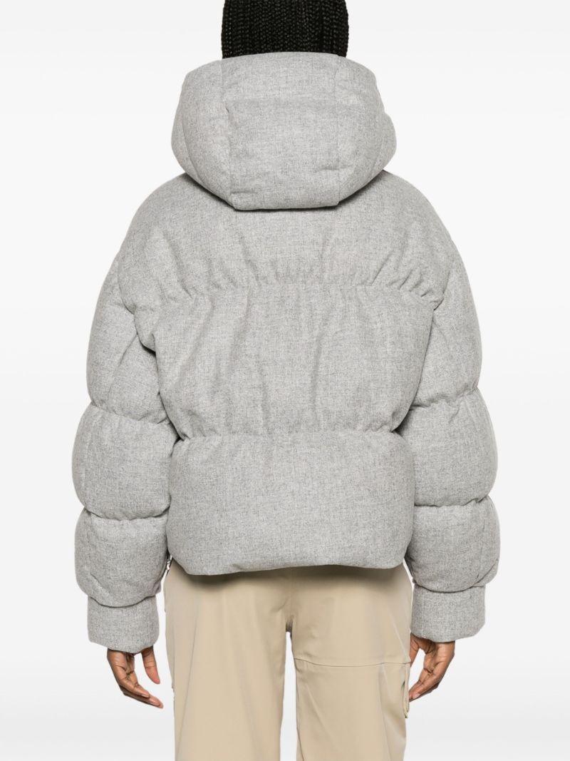 Grey Aomori Puffer Ski Jacket