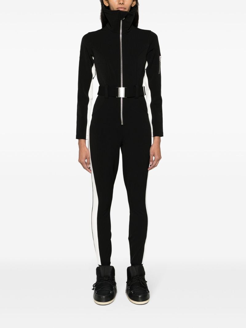 Black Belted Ski Suit