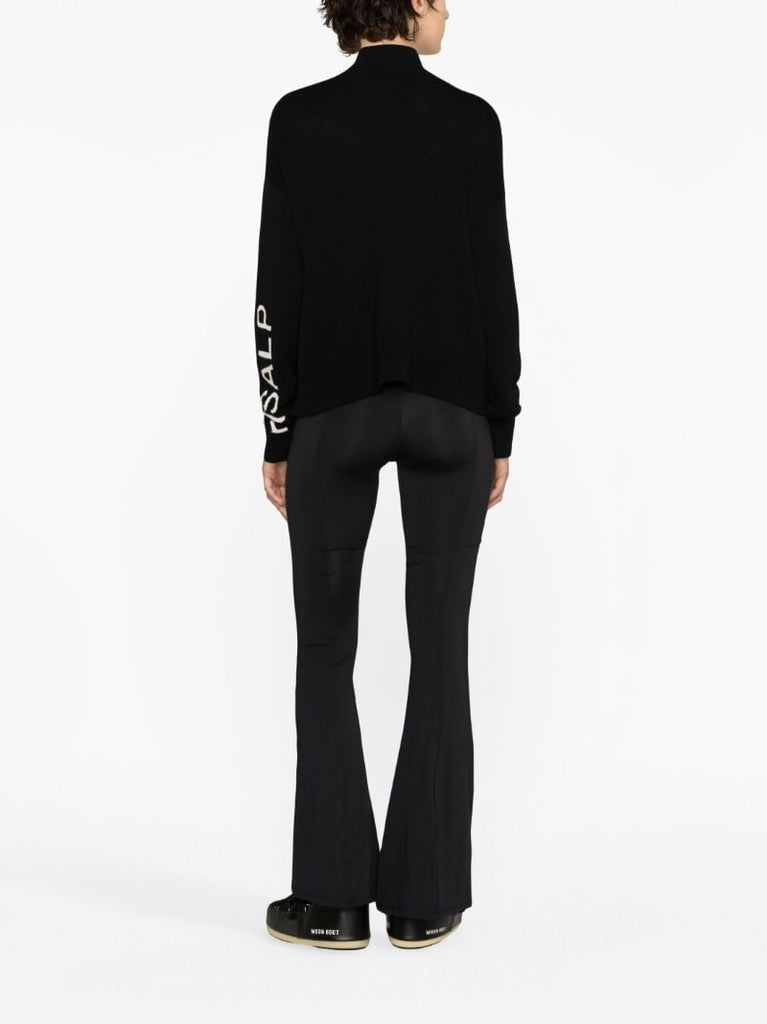 Black Ancelle Wool-blend Sweater