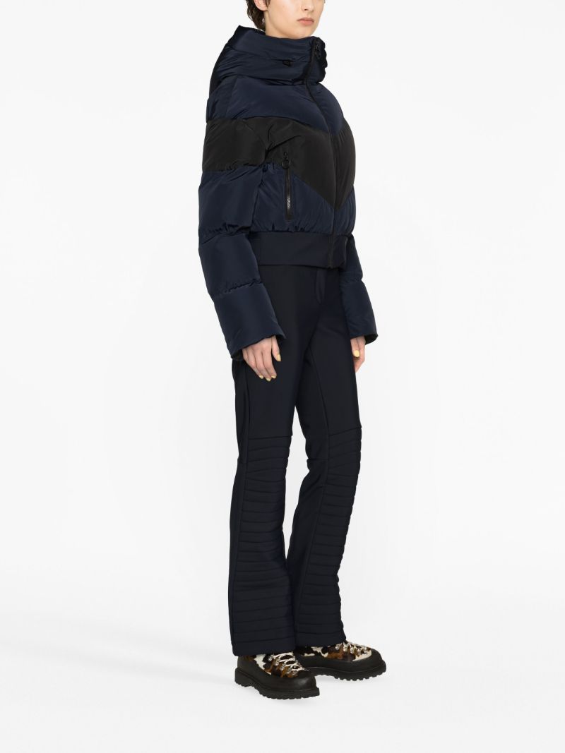 Blue Giulia Quilted Ski Jacket