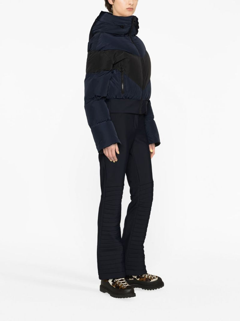 Blue Giulia Quilted Ski Jacket