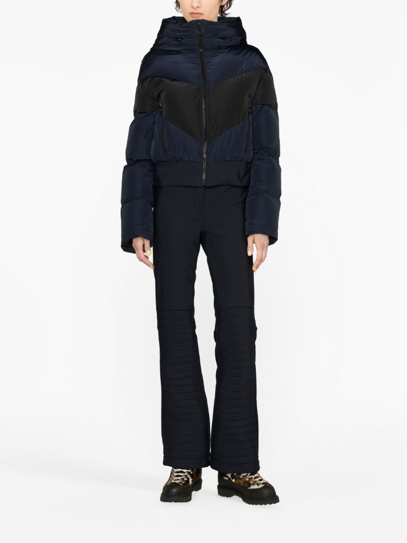 Blue Giulia Quilted Ski Jacket