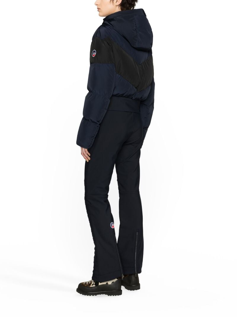 Blue Giulia Quilted Ski Jacket