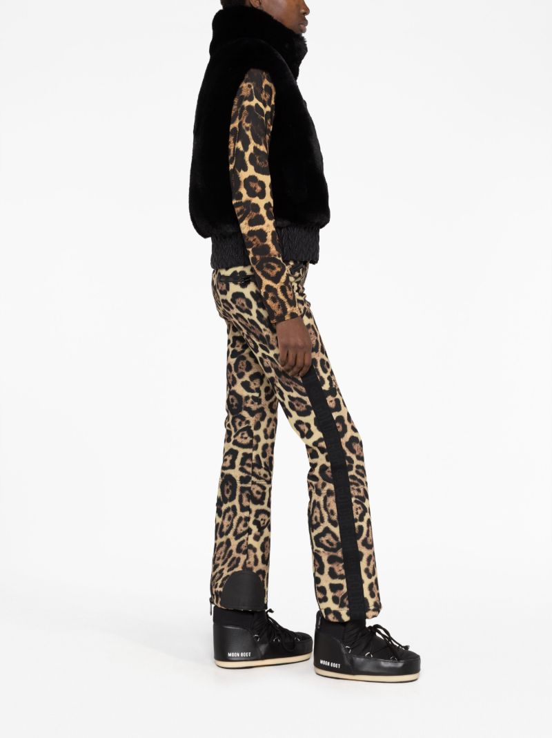 Black Sophia Faux-fur Ski Gilet