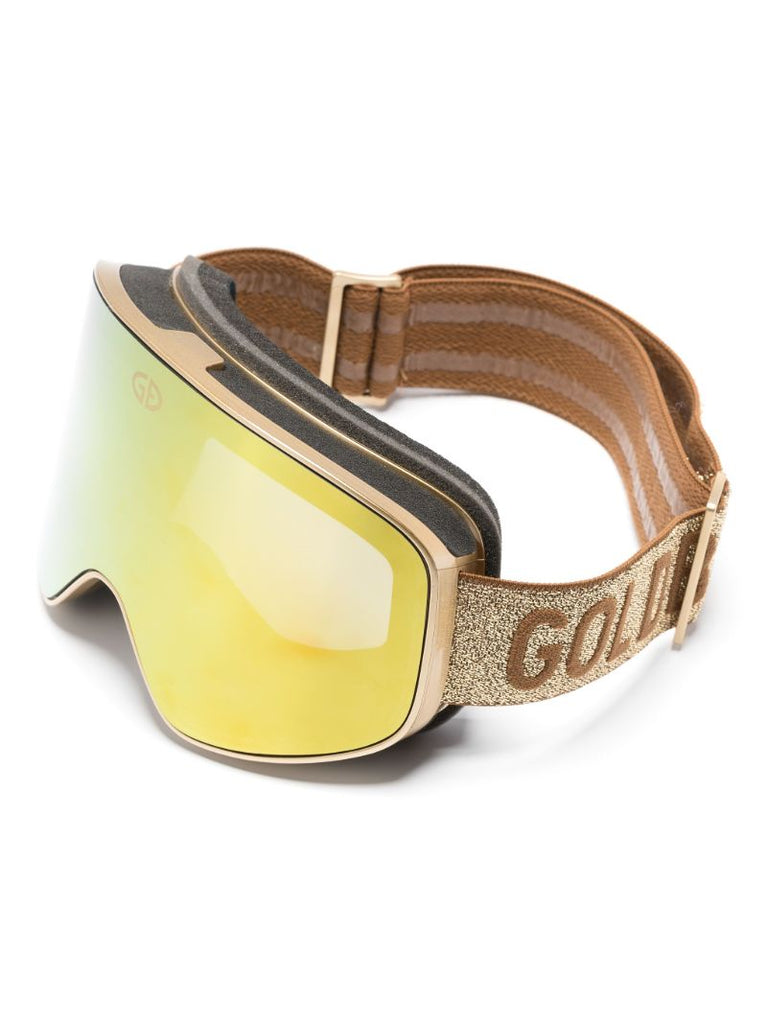 Gold Headturner Logo-strap Ski Goggles