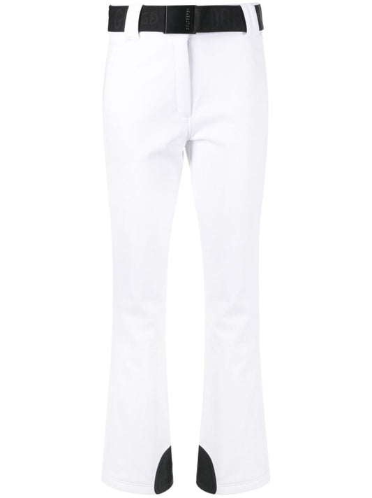 White Pippa Straight-leg Ski Trousers