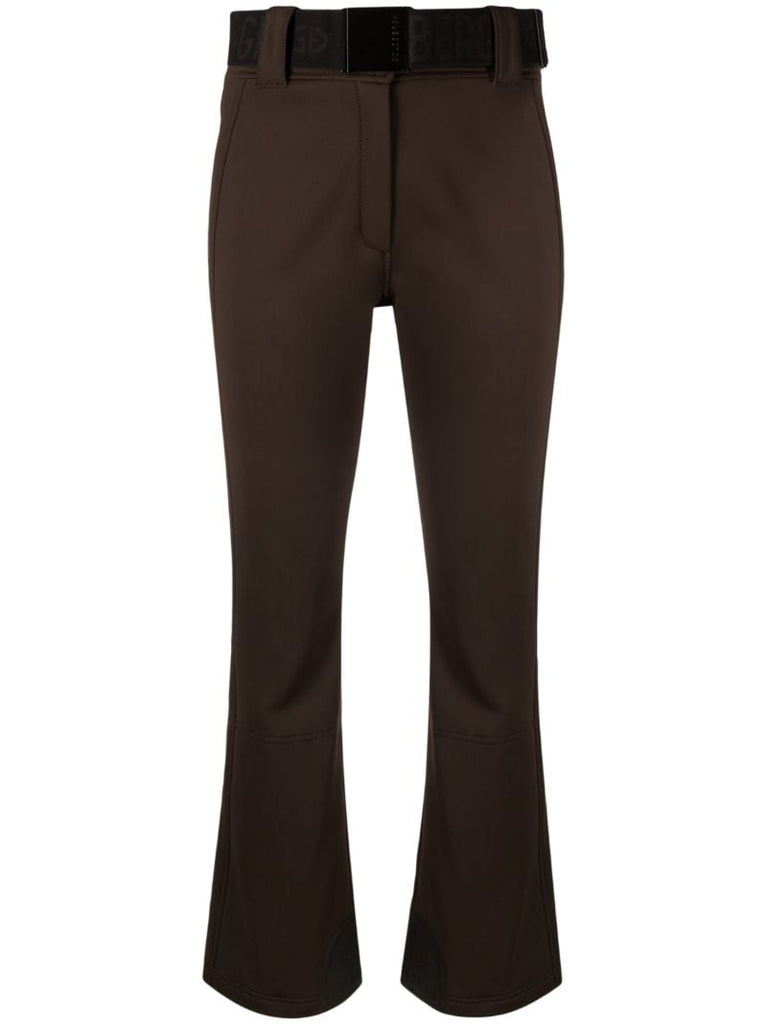 Brown Pippa Straight-leg Ski Trousers