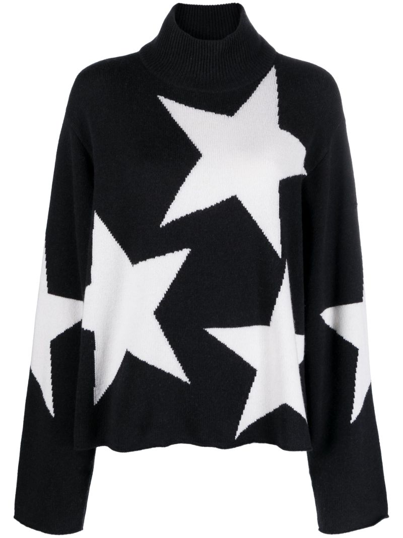 Black Rising Star Sweater